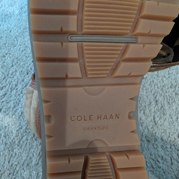 Cole Haan Waterproof Lace-up Boots Tan- Size 7.5 - Picture 13 of 16